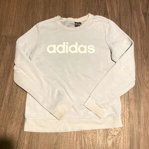 Adidas light blue sweatshirt